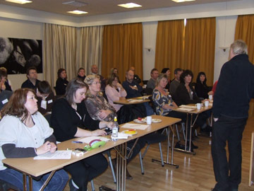 Oddvar Bjørnstad foreleste om selvtillit