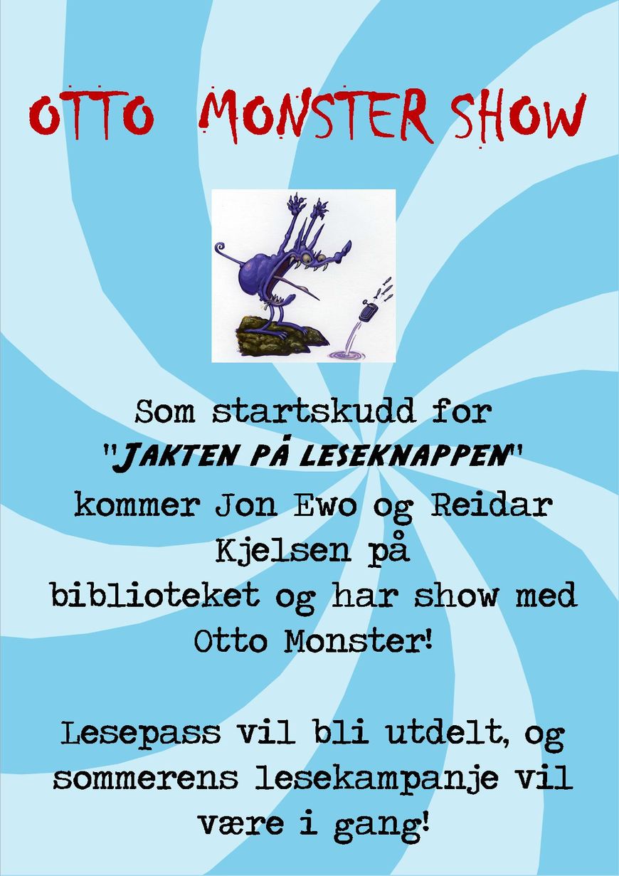Plakat for Otto monster show