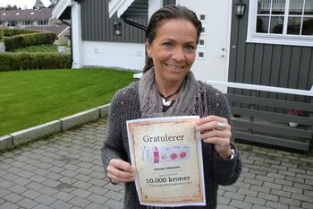 Returkartongvinner Renate Johansen