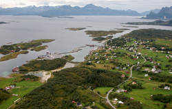 Utsikt fra Sørarnøy