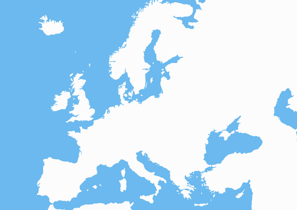 europe map outline