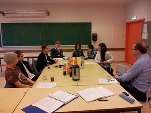 Ungdomsrådet møter SIgmund Steinnes