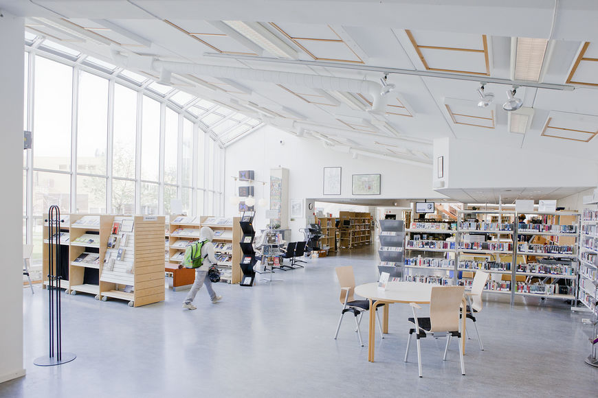Steinkjer bibliotek.