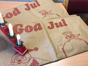 Julesekk grå