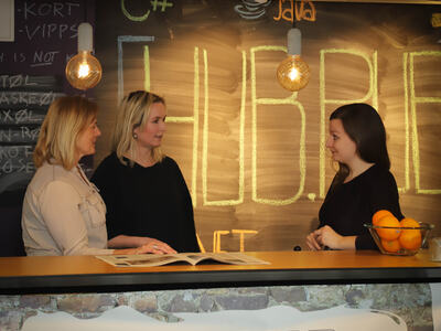 Hub LHMR er et co-working space midt i Lillehammer sentrum