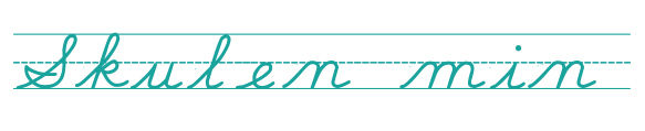 Logo for skulen min