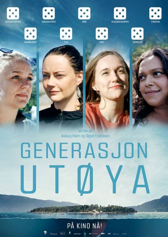 Generasjon Utøya Webplakat med terninger