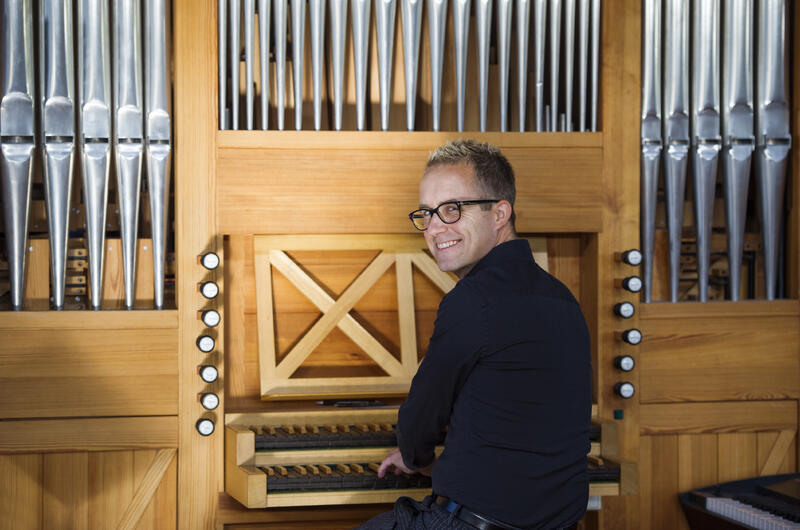 Orgel Haslum - foto Anders Bergersen