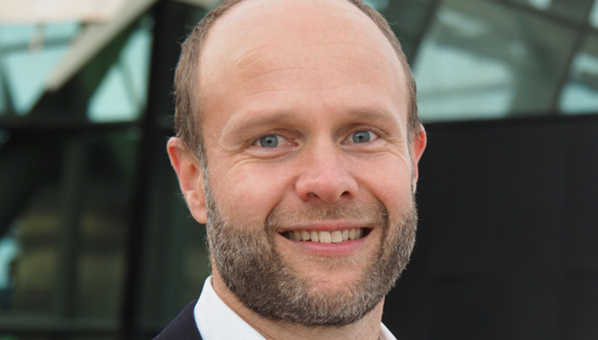 Jonas Normann, bærekraftdirektør i Schneider Electric.