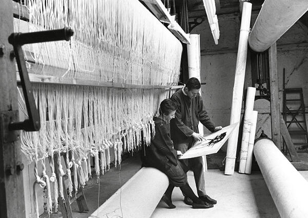 Benedikte og Jan Groth, Bråde, 1965. Foto Erling Mandelmann. Jan Groth arkivet, Stavanger kunstmuseum, MUST