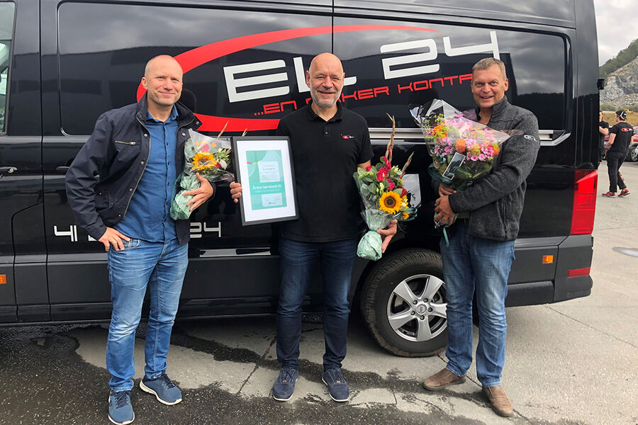 Daglig leder og medeier i EL 24 Ensiko AS, Hans Oscar Melvær er opptatt god bedriftskultur, og trivsel på arbeidsplassen. Bedriften satser på lærlinger, og har i dag rundt 20 lærlinger. Foto: Privat