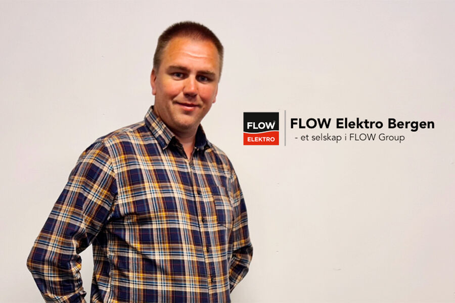 Gustav Riisøen tiltrer stillingen som daglig leder i det nystartede selskap FLOW Elektro Bergen.