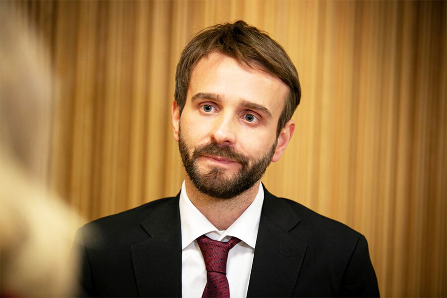 Næringsminister Jan Christian Vestre. 