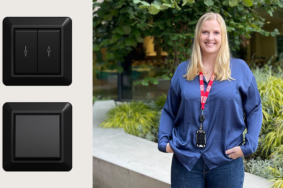 ETTERSPURT: RS-serien er ELKO´s bestselgende serie. Produktmarkedssjef Henriette Fischer er glad for å nå kunne tilby serien i den trendy fargen sort.