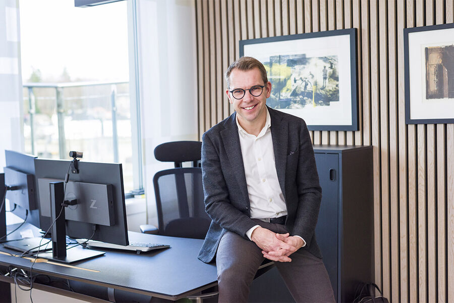 Steffen Syvertsen, konsernsjef i Agder Energi