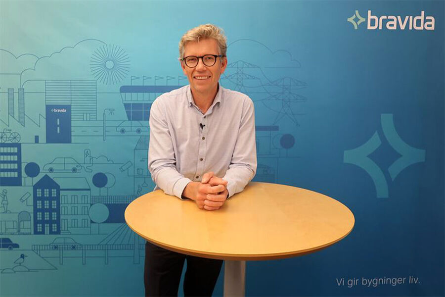 Administrerende direktør i Bravida Norge, Tore Bakke. Foto: Bravida