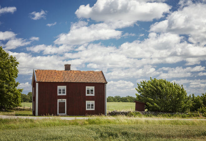 Rural Swedish farmhouse