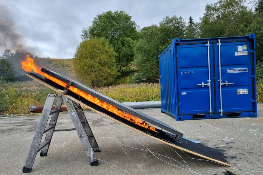 Foto: RISE Fire Research.