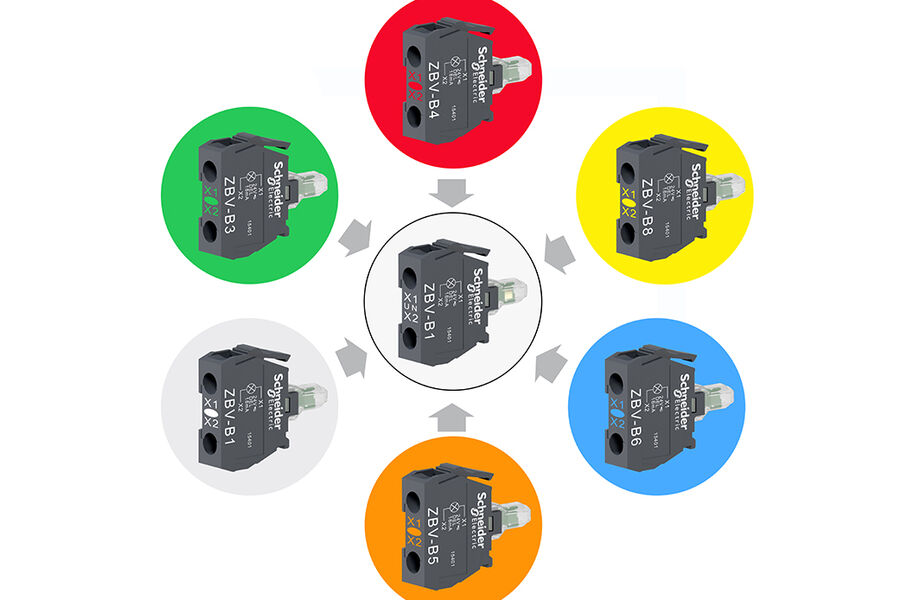 Stor oppgradering av Harmony-serien til Schneider Electric, forenkler arbeidet med lystrykknapper, signallamper og vendere med lys.