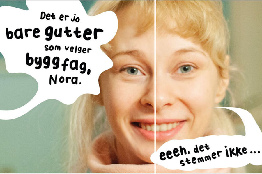 Screenshot fra BNLs kampanje.