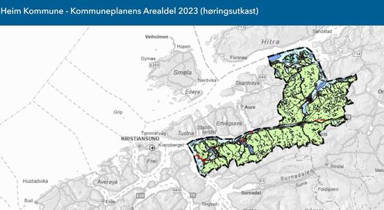 Kommuneplanens arealdel 2023 forside 1