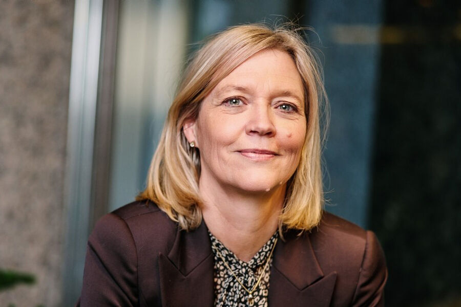 Nina Melsom, områdedirektør for arbeidsliv og tariff. Foto: Moment Studio
