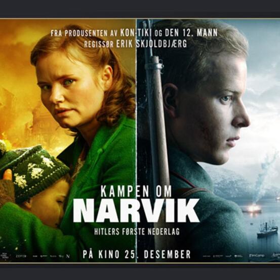 Kampen om Narvik Filmplakat