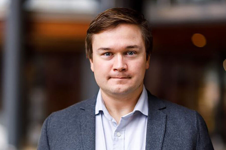 Senior makroanalytiker David Lund i Prognosesenteret.