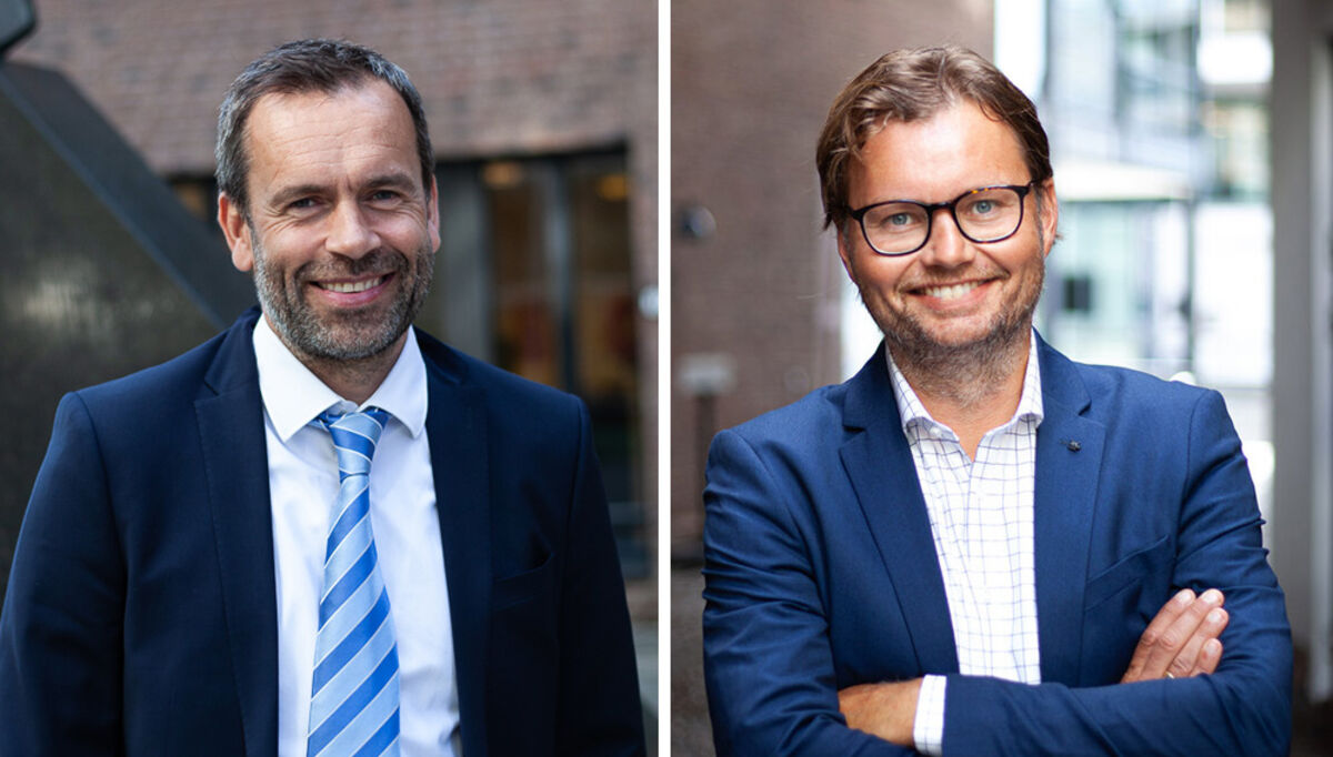 Venstre: Lasse Ødegaard, høyre: Einar Bratteng
