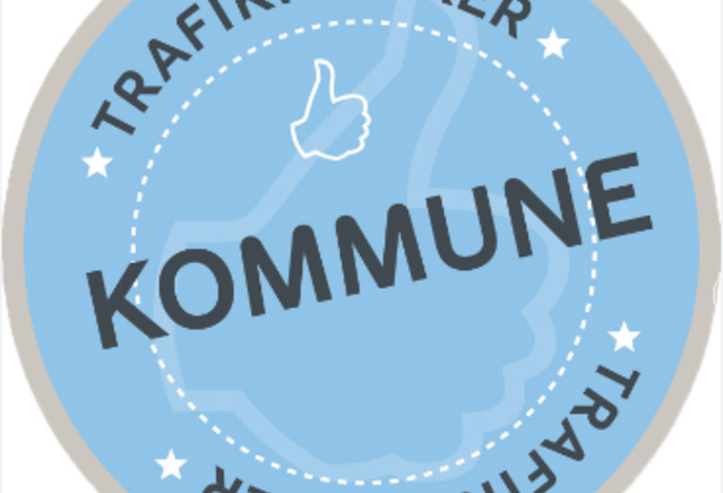 Logo trafikksikker kommune