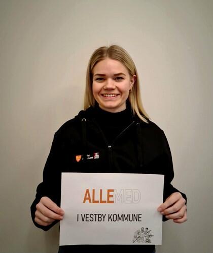 AlleMed koordinator, Stine Dalager Hammerstad.