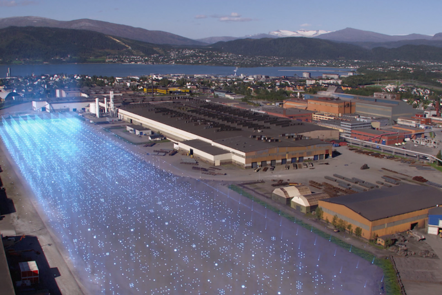 Freyrs satsing på batterifabrikk i Rana kan bli utsatt. Illustrasjon: Freyr. 