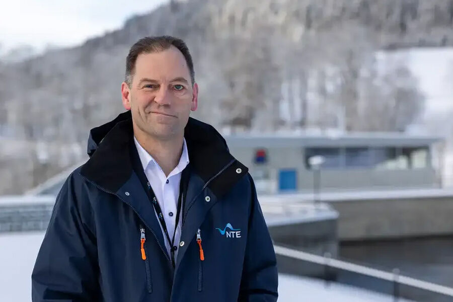 Konsernsjef Christian Stav i NTE er lite fornøyd med hvordan selskapet er beskattet. Pressefoto: NTE