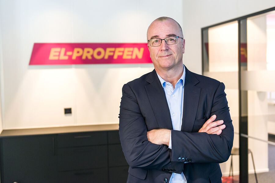 Stein Fossner, administrerende direktør i Elproffen. Kjell Inge Søreide