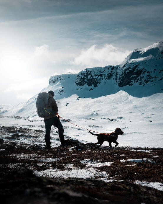 Vinter haukelifjell fjelltur. Foto: Luke Tennant