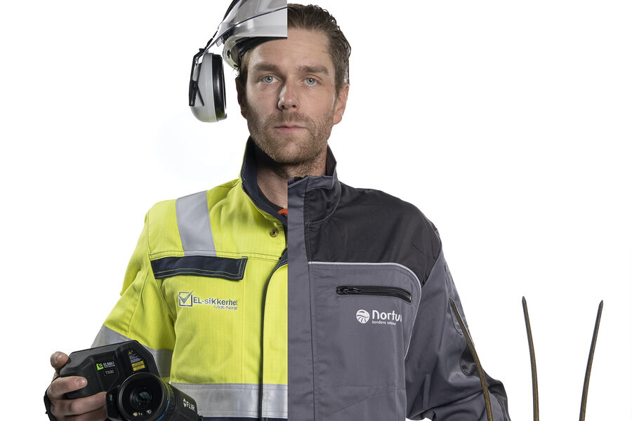 - Vi avdekker i gjennomsnitt nær fem alvorlige, brannfarlige feil per kontroll. Feil som kan resultere i brann i morgen - eller om ett år. Det er bare spørsmål om tid, sier Morten Steien Haslev, daglig leder i El-sikkerhet Midt-Norge. Foto: Fotobben