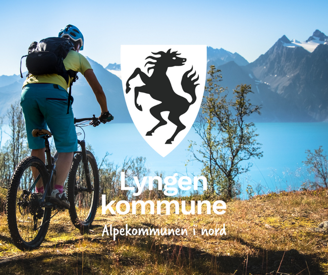 Naturbilde med sykkel