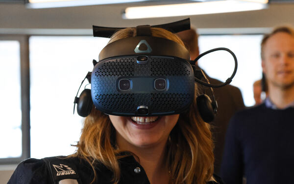 Moro med VR-briller