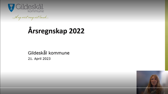 presentasjon av årsregnskap 2022