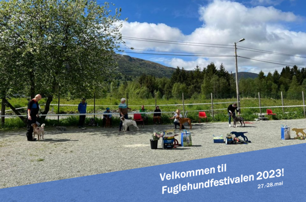 Velkommen til Fuglehundfestivalen 2023 - 27.-28.mai