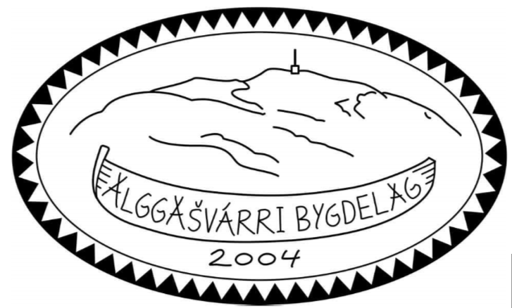 Alggašvárri bygdelags logo