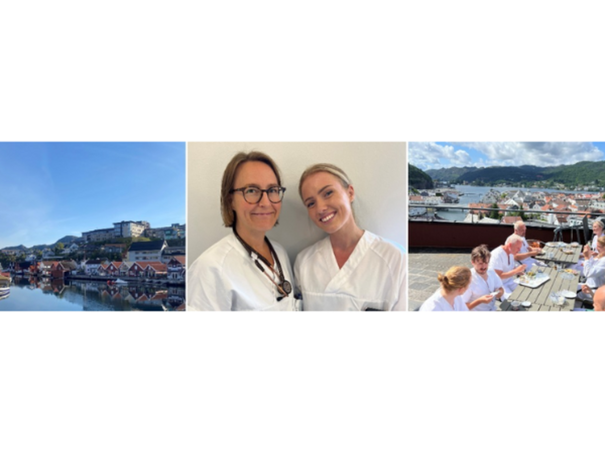 Bilder fra sykehuset i Flekkefjord