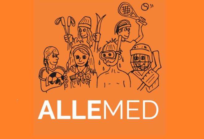 Alle med logo