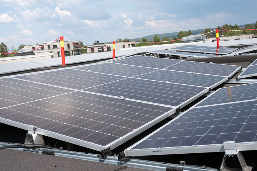 Solway og Solcellespesialisten har inngått en rammeavtale og vil samarbeide om flere prosjekter framover. Foto: Solway.