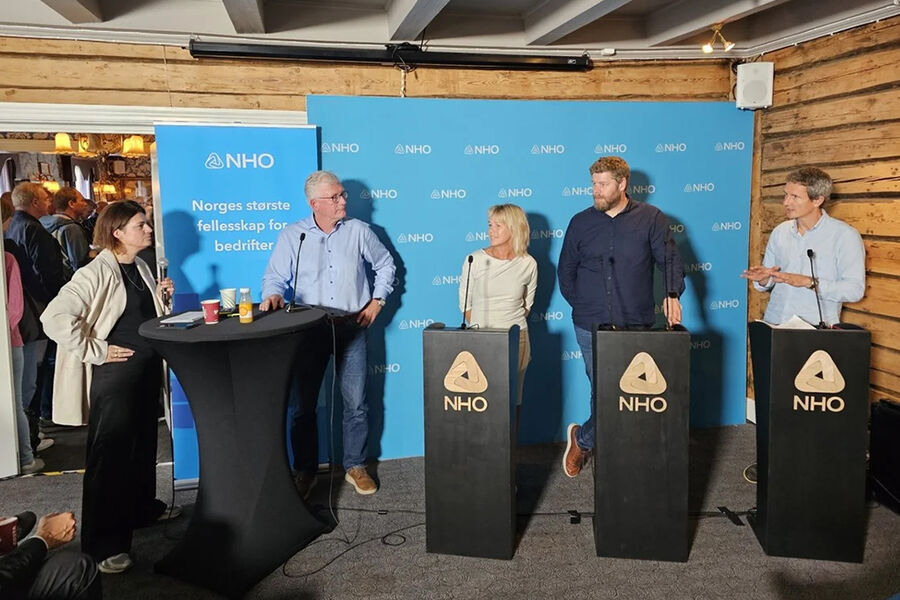 Fra debatten under Arendalsuka.