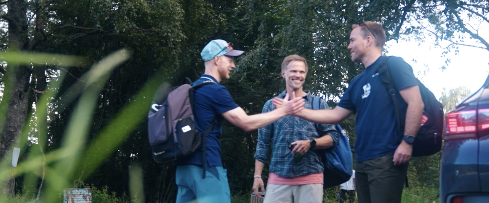 Venner som møtes