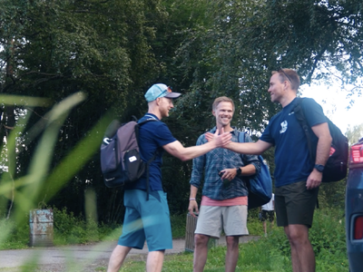 Venner som møtes