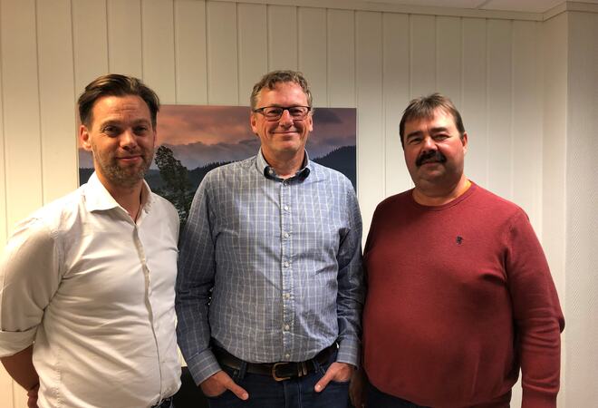 Nils Johan Svalastog Garnes SV, Jon Rikard Kleven SP og Jon Kleiv AP
