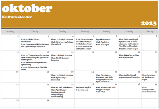 oktoberkalender