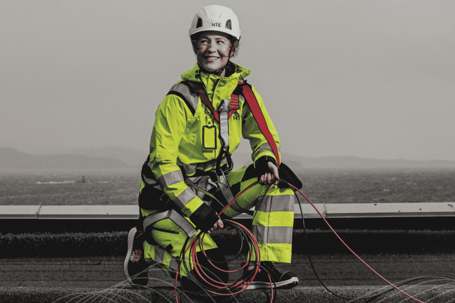 NTE oppnådde i første halvår et driftsresultat på 1 303 millioner, mot 273 millioner samme periode i fjor. Foto: NTE